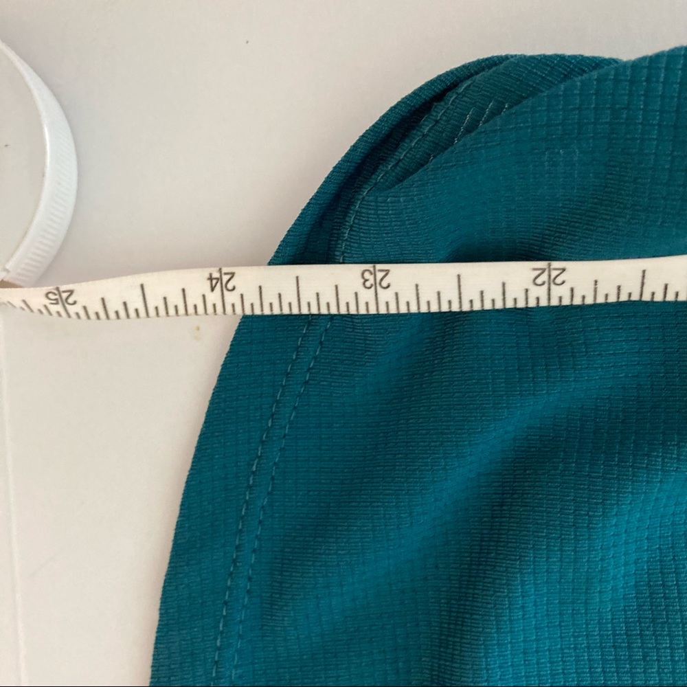 XPBX Teal Ruched Tank Top - Picture 9 of 11